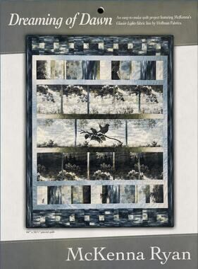 McKenna Ryan Dreaming Of Dawn Quilt 44x54” Glacier Lights Pattern Only